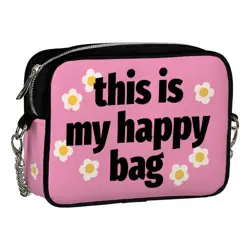 Kabelkana řetízku Cherie  "This is my happy bag"